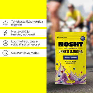 Nosht Urheiluravinteet Korkeaenerginen urheilujuoma Treeline Outdoors