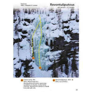 treelineshop Kirjat Korouoma - Kiipeilyopas rotkolaaksoon Treeline Outdoors