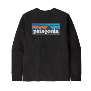 Patagonia Pitkähihaiset paidat Long-Sleeved P-6 Logo Responsibili-Tee Men's Treeline Outdoors