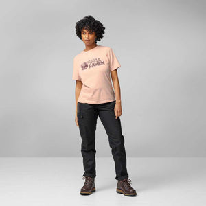 Fjällräven T-paidat Lush Logo T-shirt W Treeline Outdoors
