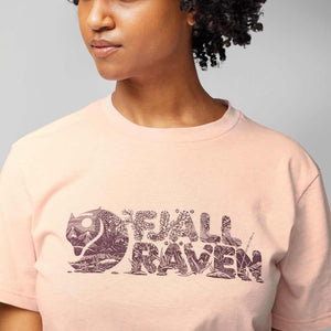 Fjällräven T-paidat Lush Logo T-shirt W Treeline Outdoors