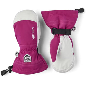 Army Leather Heli Ski JR Mitt