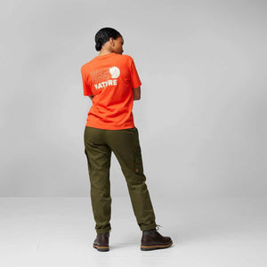Fjällräven T-paidat Walk With Nature T-shirt W Treeline Outdoors