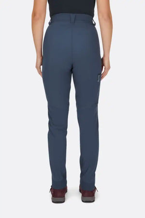 Rab Softshell-housut Ascendor Light Pants Women Treeline Outdoors