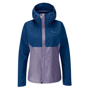 Rab Vedenpitävät kuoritakit Downpour Eco Waterproof Jacket Women's Treeline Outdoors