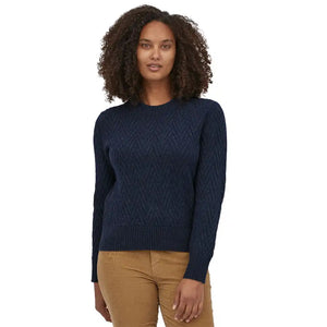 Patagonia Villapaidat Recycled Wool Crewneck Sweater Women's Treeline Outdoors