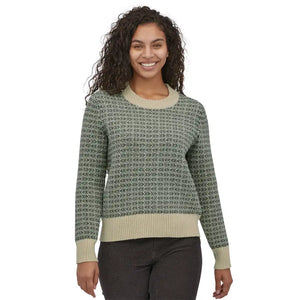 Patagonia Villapaidat Recycled Wool Crewneck Sweater Women's Treeline Outdoors