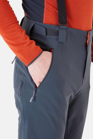 Rab Softshell-housut Ascendor Alpine Softshell Pants Men's Treeline Outdoors