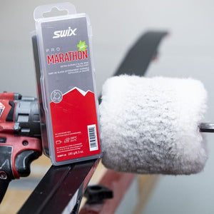 Swix Suksivoiteet Roto brush merino wool, 100mm Treeline Outdoors