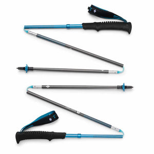 Black Diamond Vaellussauvat ja polkujuoksusauvat Distance Carbon Z Poles Treeline Outdoors
