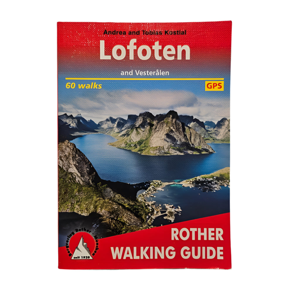 treelineshop Kirjat Lofoten - Rother Walking Guide Treeline Outdoors