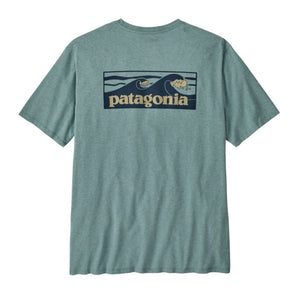 Patagonia T-paidat Boardshort Logo Pocket Responsibili-Tee Men's Treeline Outdoors