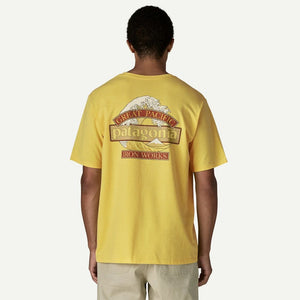 Patagonia T-paidat Great Waves Responsibili-Tee Men's Treeline Outdoors
