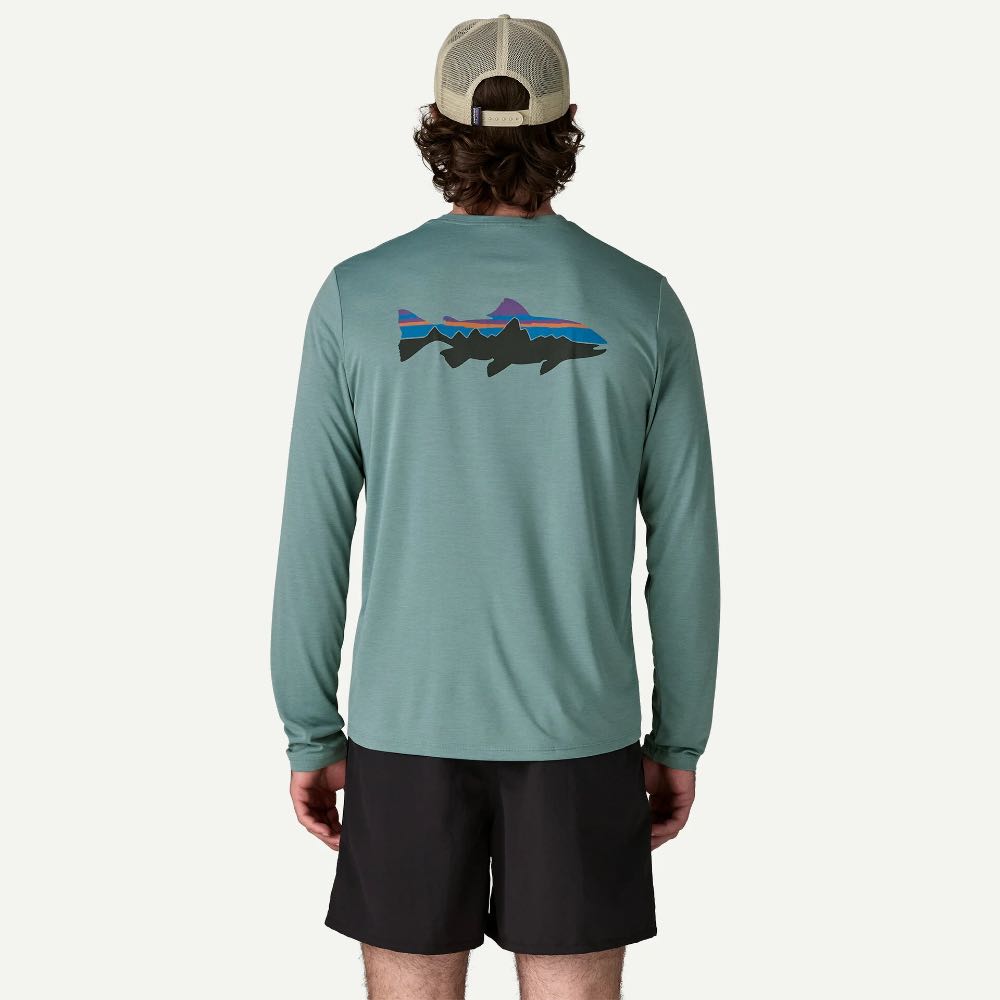 Long-Sleeved Capilene® Cool Daily Shirt - Fitz Roy Trout Men's