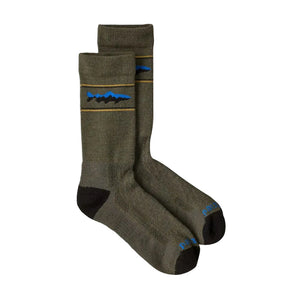 Patagonia Sukat Merino Wool-Blend Crew Socks Treeline Outdoors