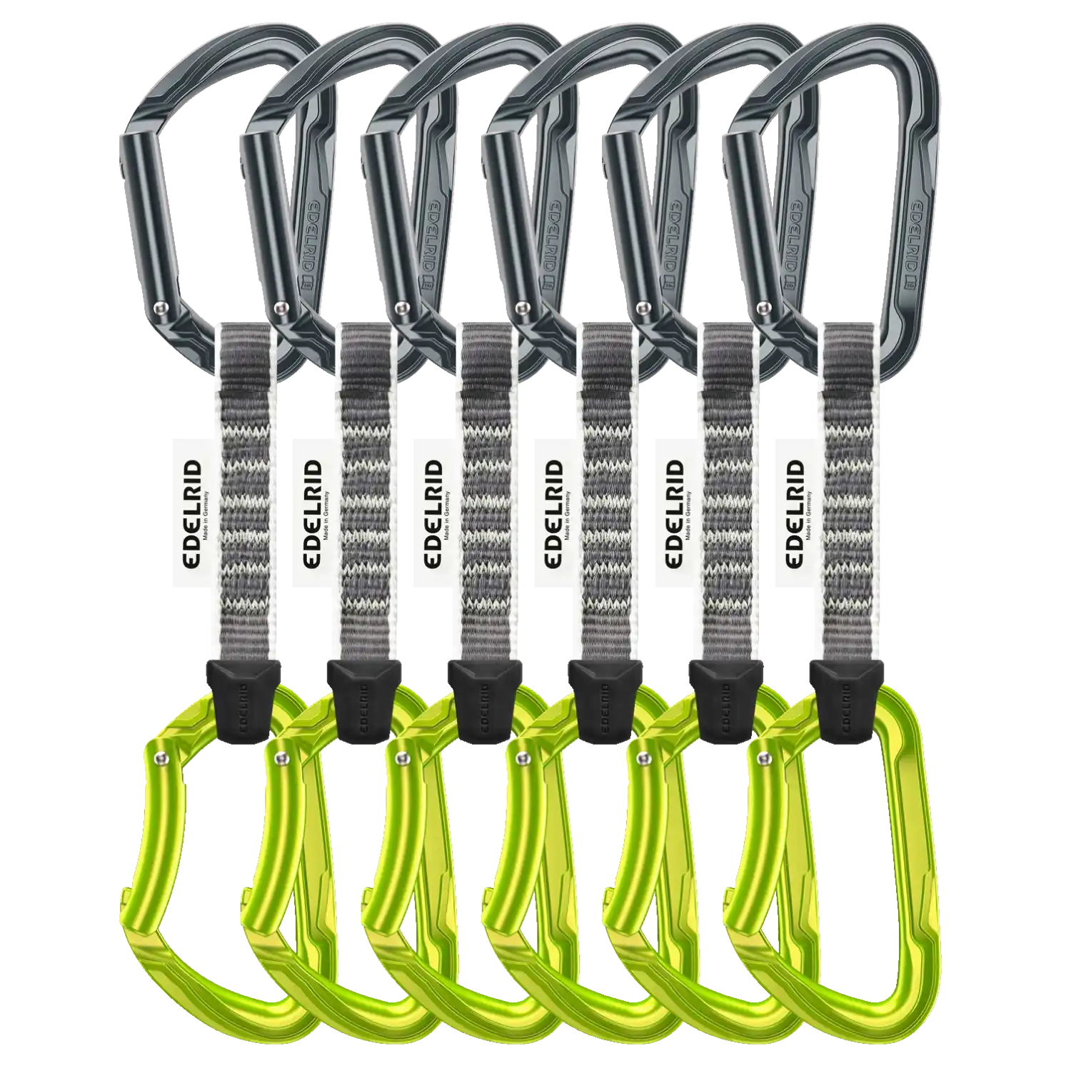 Edelrid Jatkot Pure Set Jatko 10cm 6-pack Treeline Outdoors