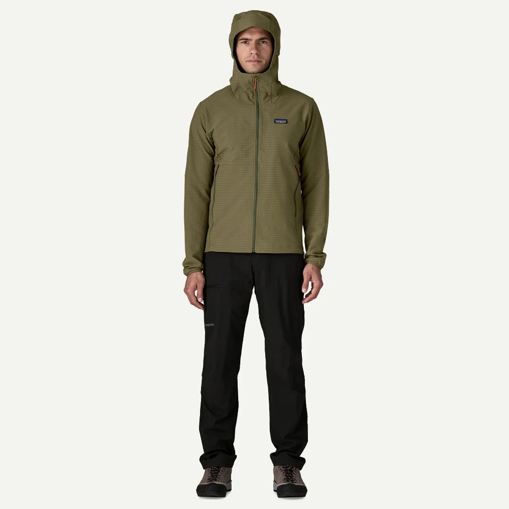 Patagonia Hupparit R1 TechFace Hoody Men's Treeline Outdoors