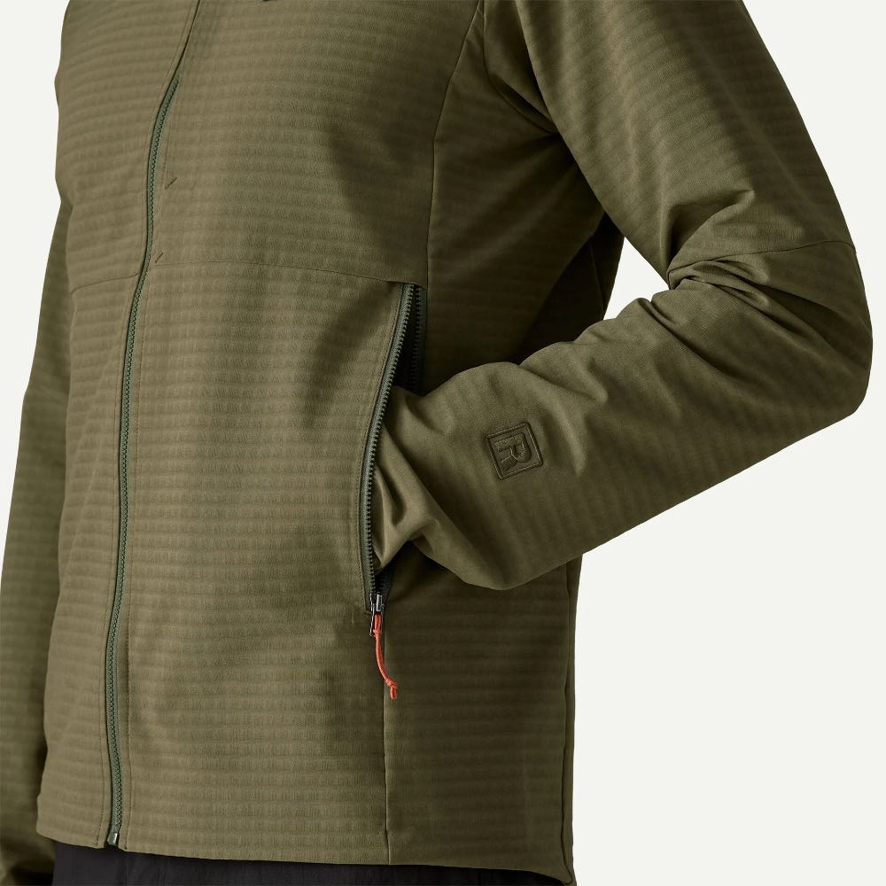 Patagonia Hupparit R1 TechFace Hoody Men's Treeline Outdoors