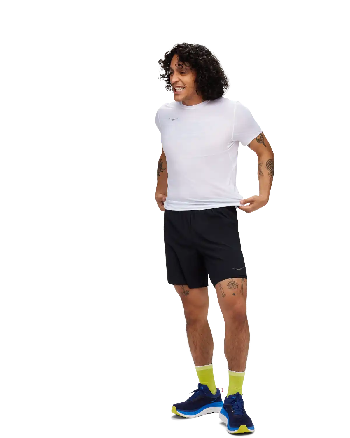 Hoka Shortsit Glide 7'' Shorts 2-in-1 Men's Treeline Outdoors