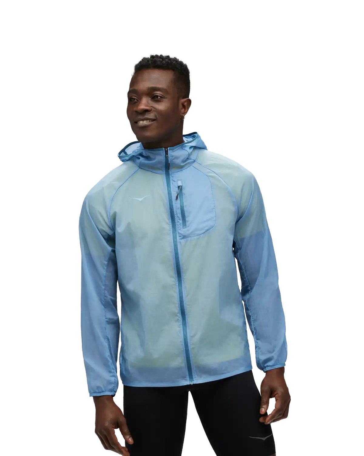 Hoka Tuulenpitävät takit Skyflow Wind Jacket Men's Treeline Outdoors