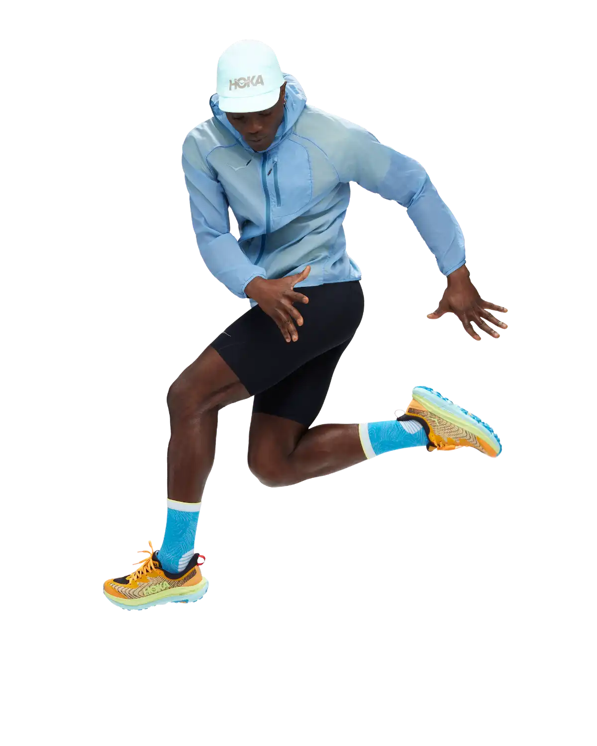 Hoka Tuulenpitävät takit Skyflow Wind Jacket Men's Treeline Outdoors