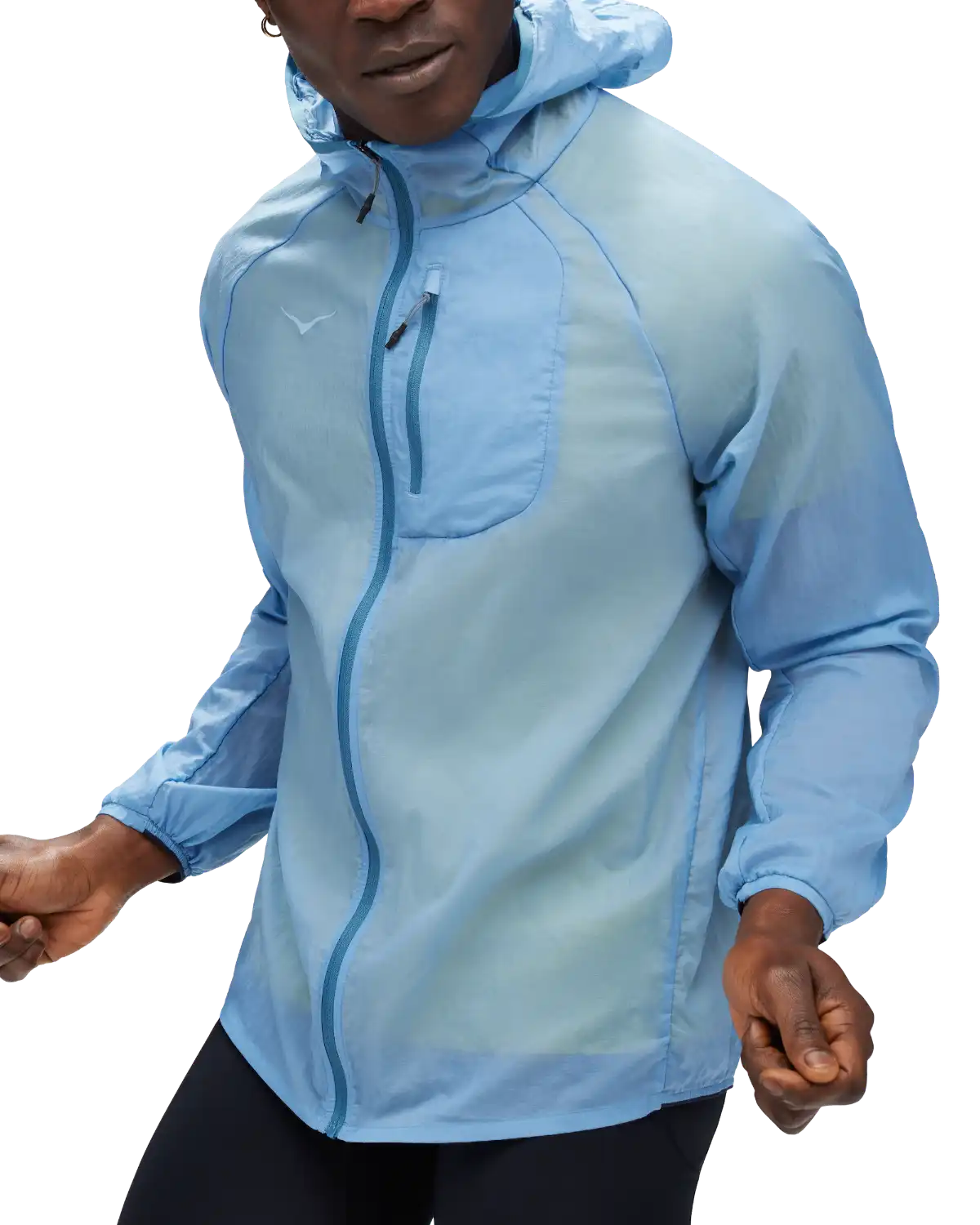 Hoka Tuulenpitävät takit Skyflow Wind Jacket Men's Treeline Outdoors