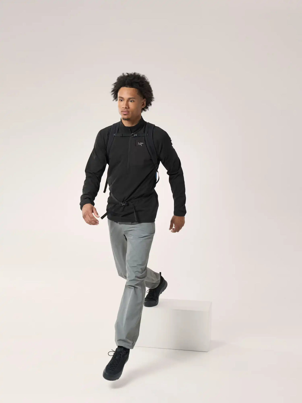 Arc'teryx Fleecetakit Delta 1/2 Zip Neck Men Treeline Outdoors