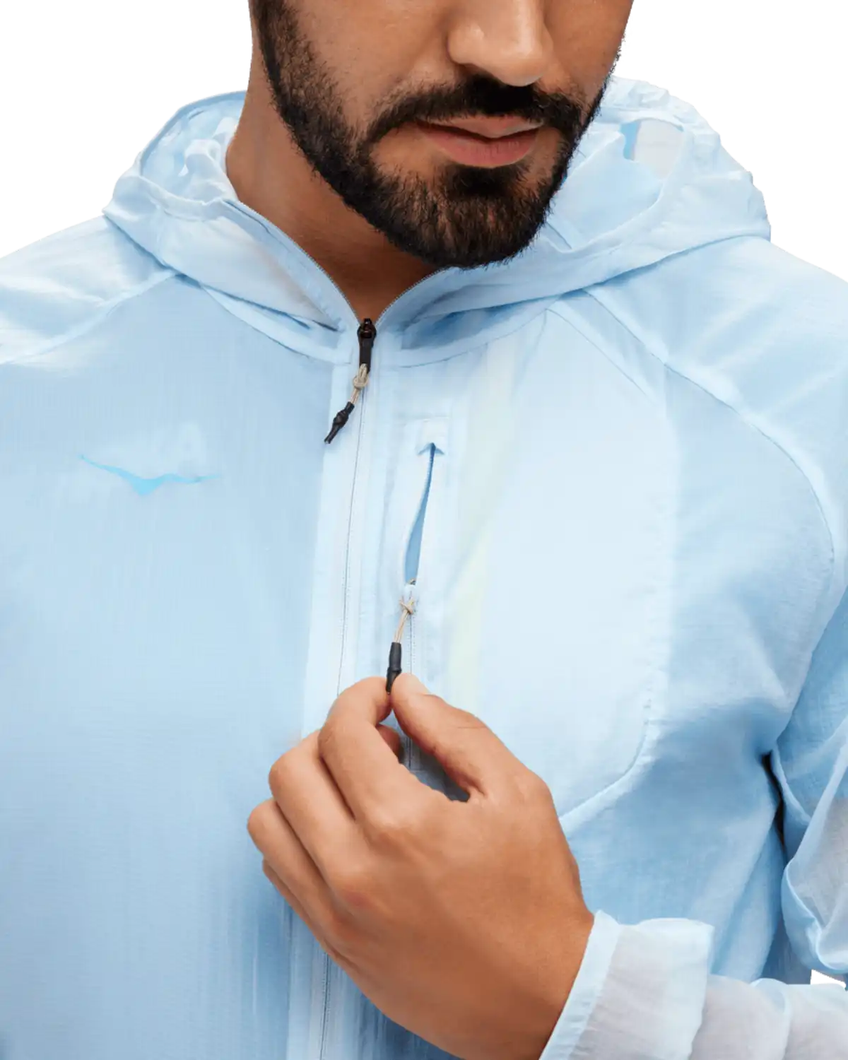 Hoka Tuulenpitävät takit Skyflow Wind Jacket Men's Treeline Outdoors