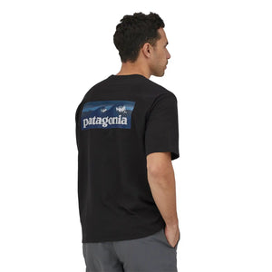 Patagonia T-paidat Boardshort Logo Pocket Responsibili-Tee Men's Treeline Outdoors