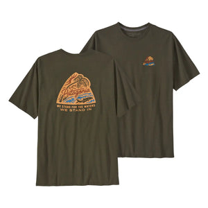 Patagonia T-paidat Take a Stand Responsibili-Tee Men's Treeline Outdoors