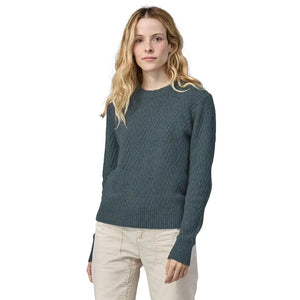 Recycled Wool Crewneck Sweater Women's