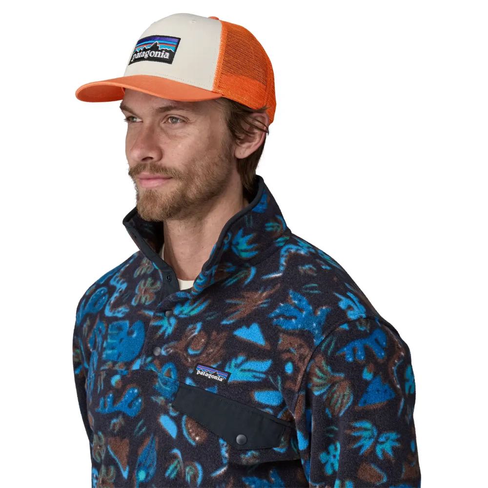 Patagonia Lippikset P-6 Logo Trucker Hat Treeline Outdoors