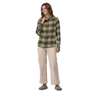 Patagonia Kauluspaidat Long-Sleeved Organic Cotton Midweight Fjord Flannel Shirt Women's Treeline Outdoors