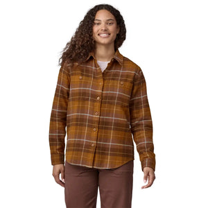 Patagonia Kauluspaidat Long-Sleeved Organic Cotton Midweight Fjord Flannel Shirt Women's Treeline Outdoors