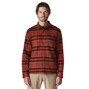 Long-Sleeved Organic Cotton Midweight Fjord Flannel Shirt Men's