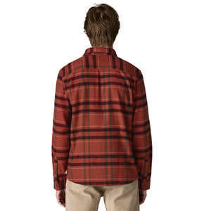 Long-Sleeved Organic Cotton Midweight Fjord Flannel Shirt Men's