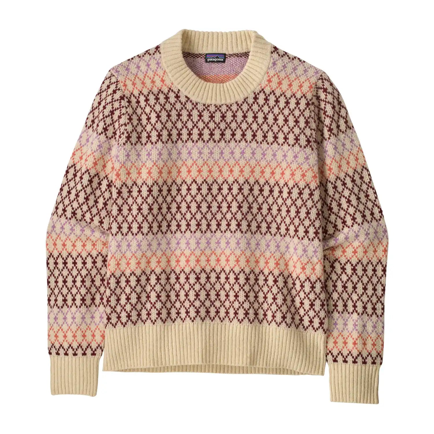 Recycled Wool Crewneck Sweater Women's