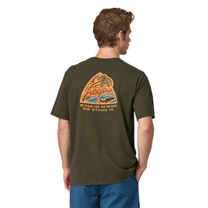 Patagonia T-paidat Take a Stand Responsibili-Tee Men's Treeline Outdoors