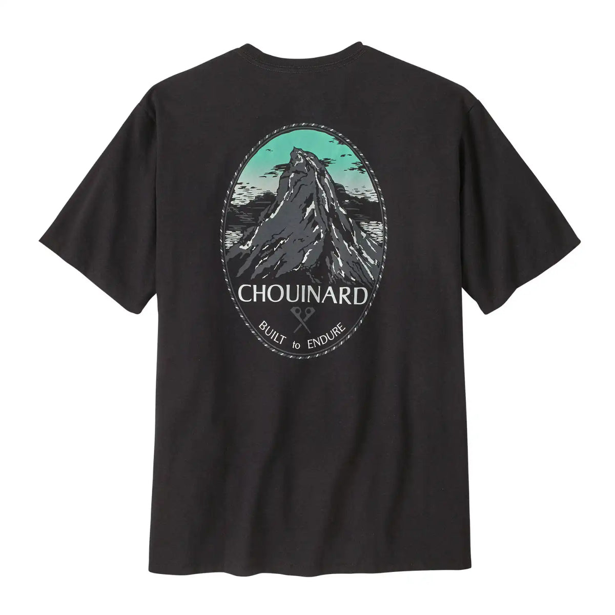 Patagonia T-paidat Chouinard Crest Pocket Responsibili-Tee Men's Treeline Outdoors