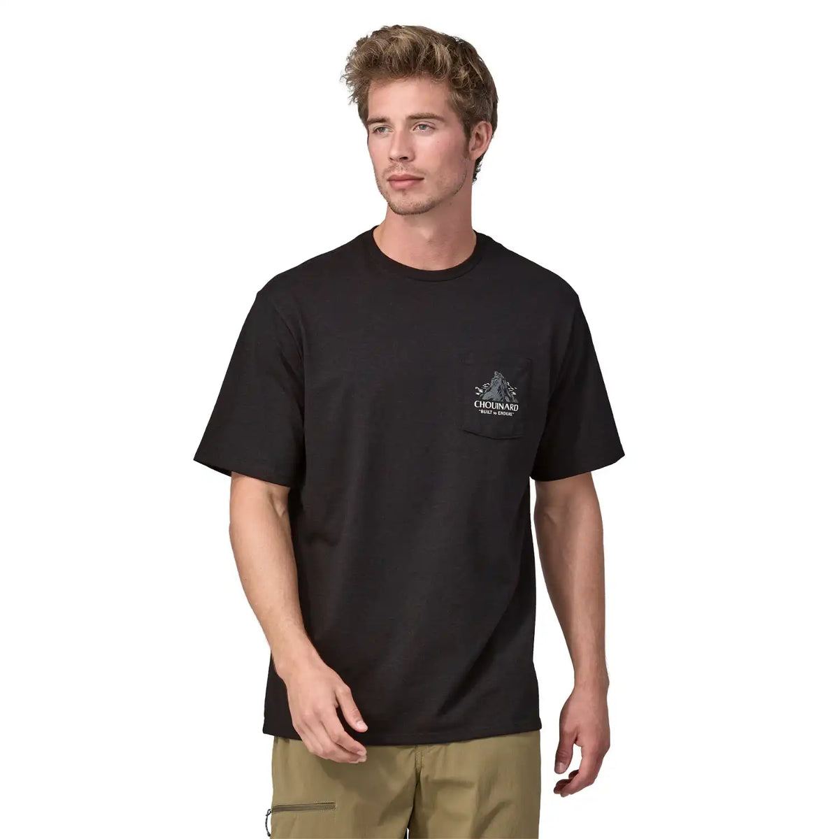 Patagonia T-paidat Chouinard Crest Pocket Responsibili-Tee Men's Treeline Outdoors