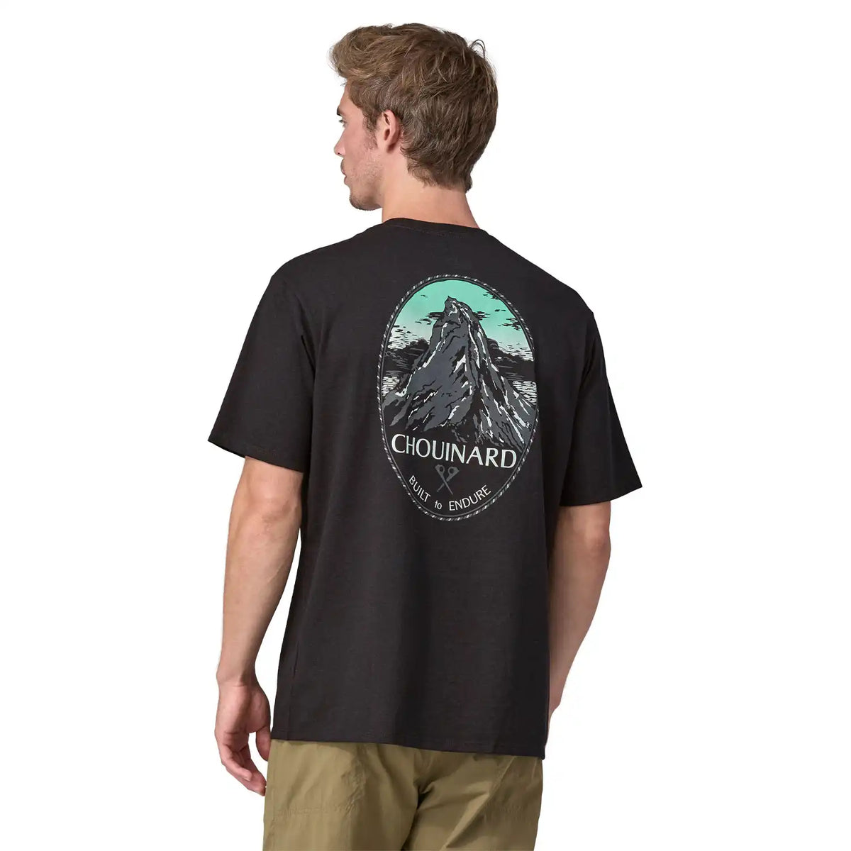 Patagonia T-paidat Chouinard Crest Pocket Responsibili-Tee Men's Treeline Outdoors