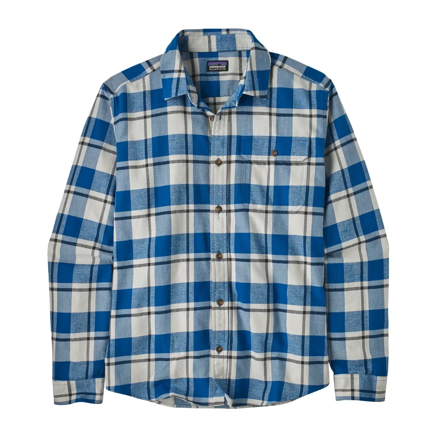 Long-Sleeved Cotton in Conversion Lightweight Fjord Flannel Shirt Men's