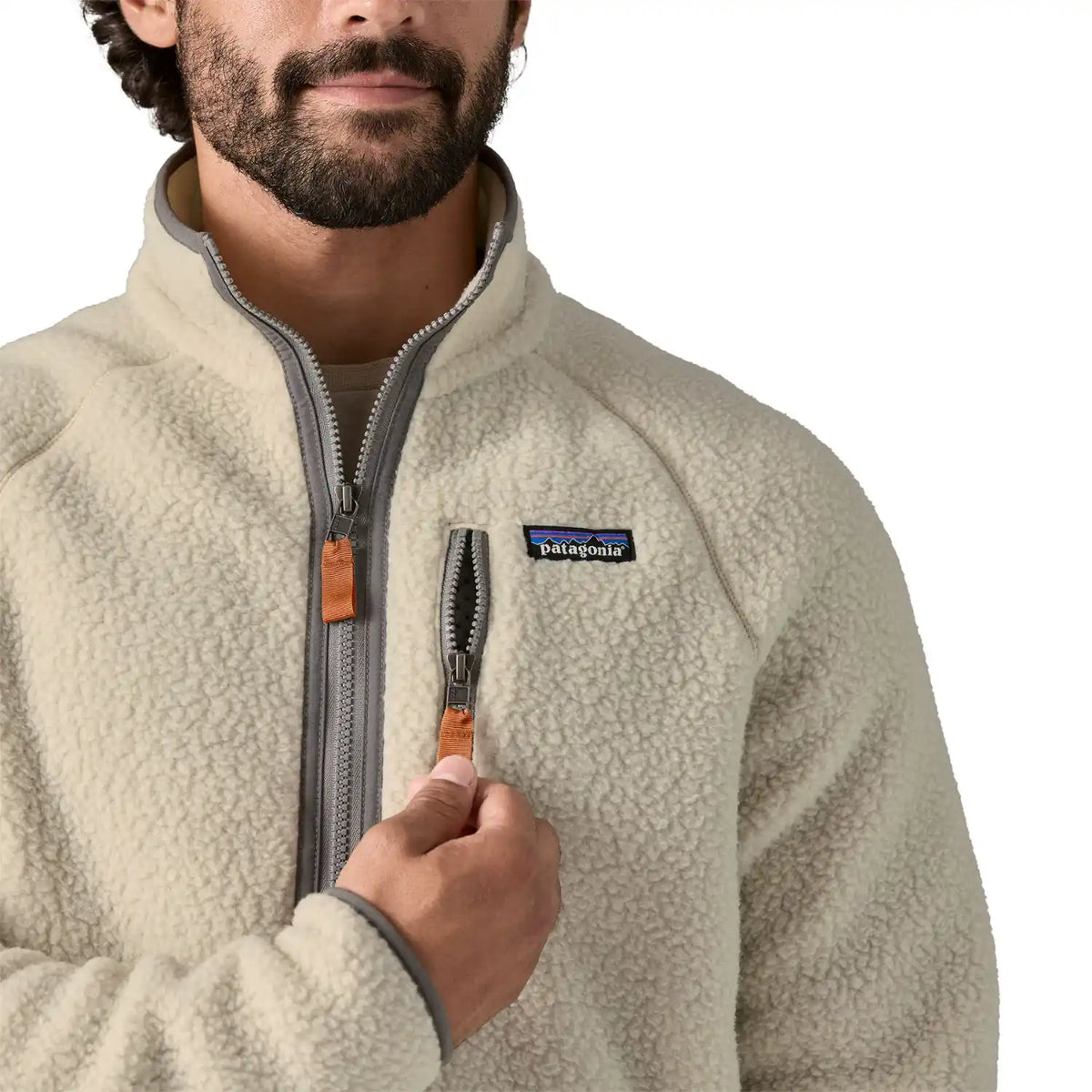 Retro Pile Fleece Jacket Men's