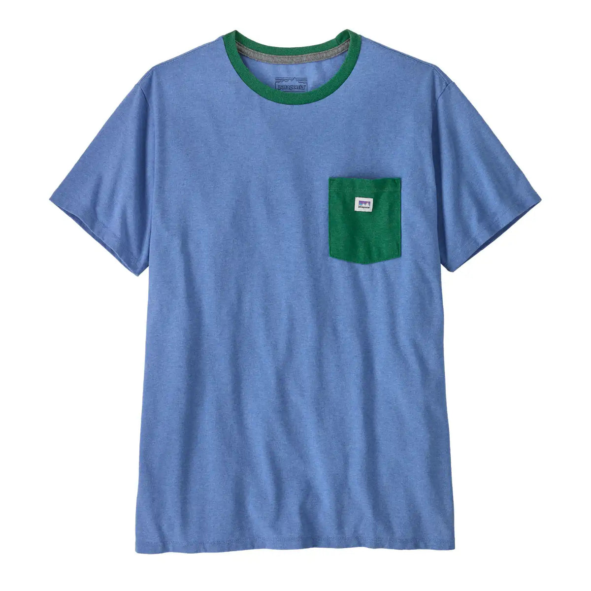 Patagonia T-paidat Shop Sticker Pocket Responsibili-Tee Treeline Outdoors