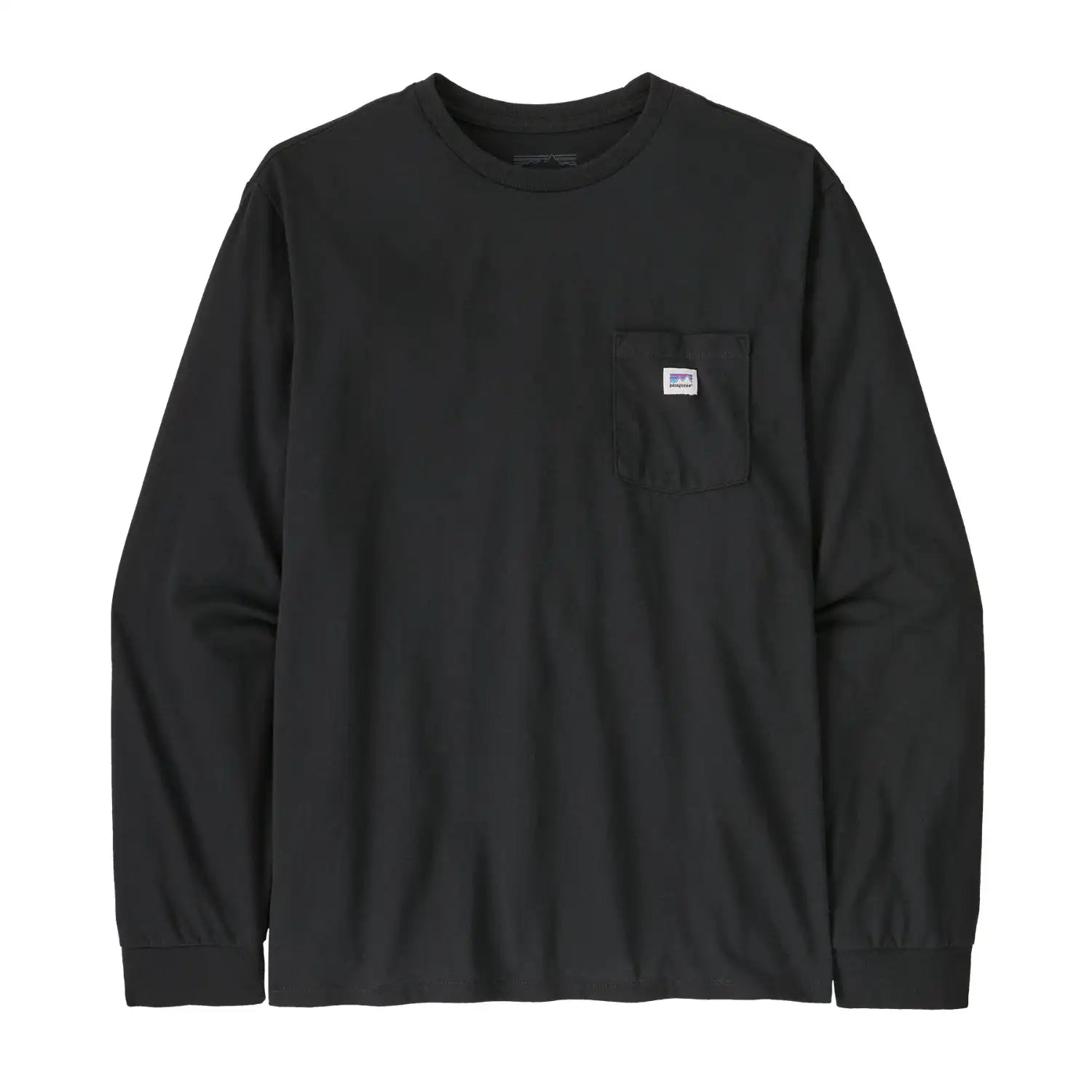 Patagonia Pitkähihaiset Paidat Long-Sleeved Shop Sticker Pocket Responsibili-Tee Treeline Outdoors