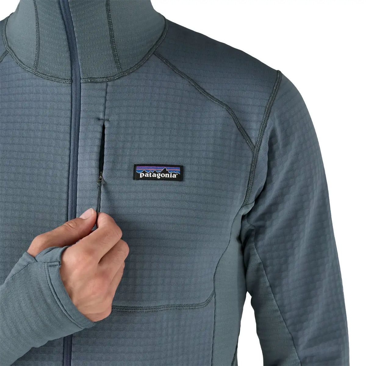 Patagonia Hupparit R1 Fleece Pullover Hoody Men's Treeline Outdoors