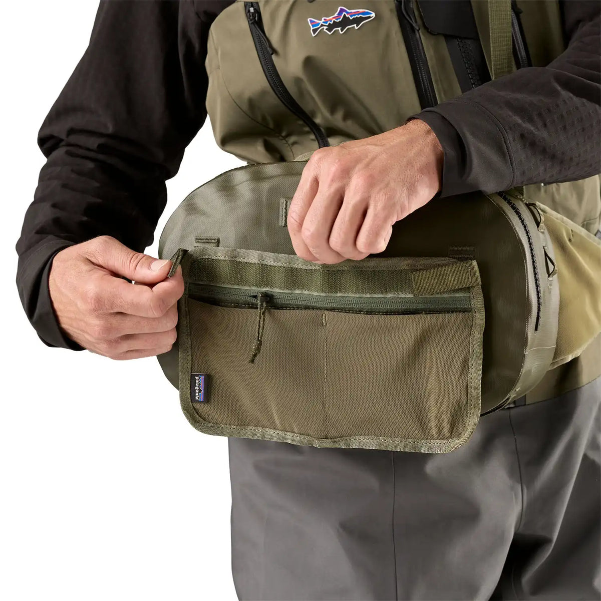 Patagonia Kalastus liivit ja reput Guidewater Hip Pack 9L Treeline Outdoors