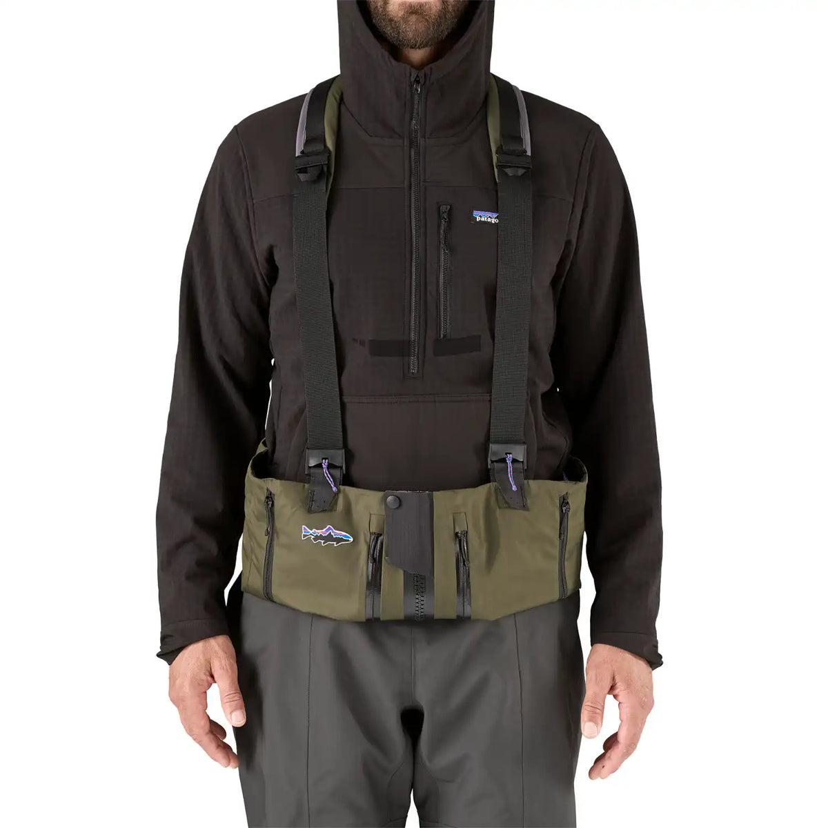 Patagonia Kahluuhousut Men's Swiftcurrent Expedition Zip-Front Waders Treeline Outdoors