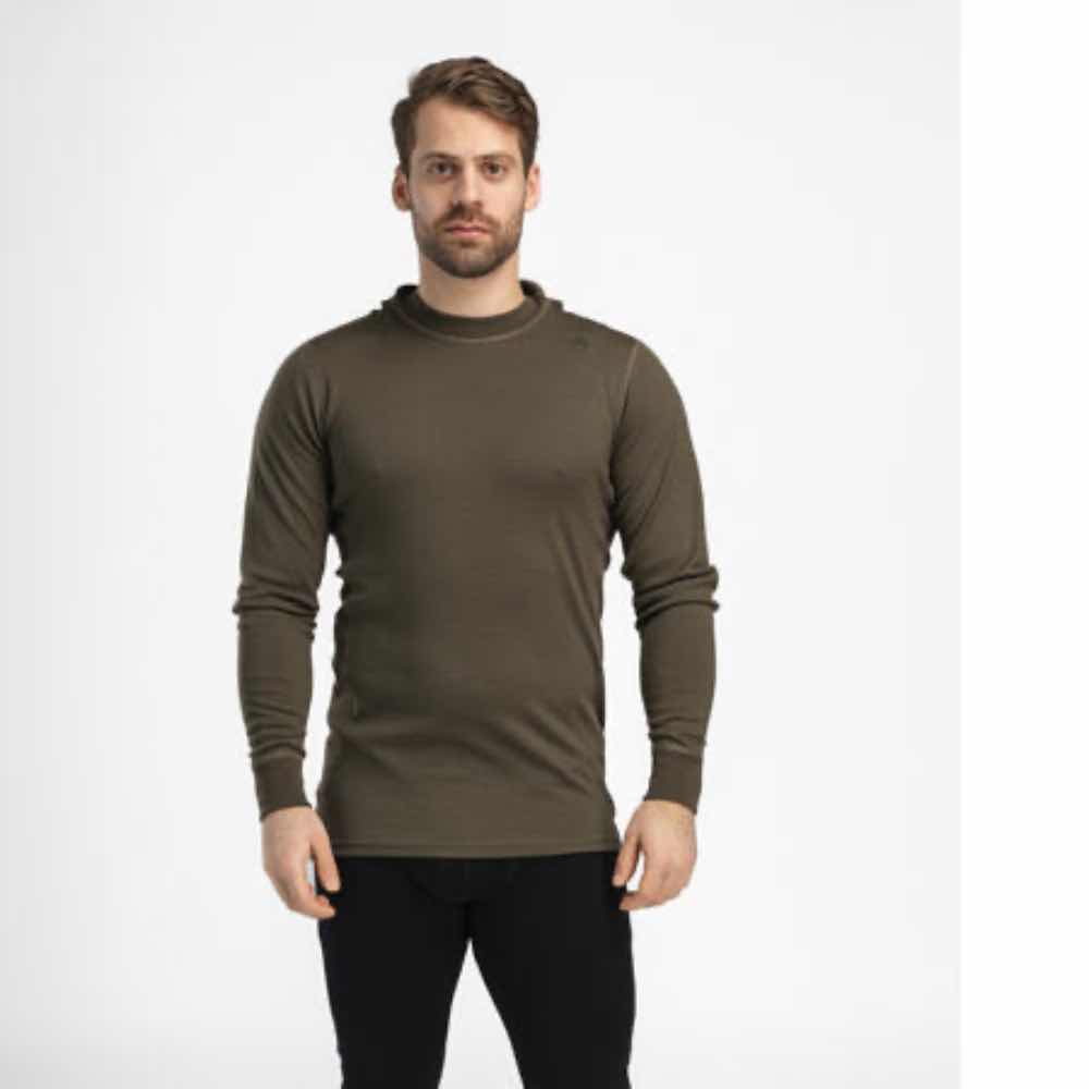 Aclima Hupparit WarmWool Hoodsweater V2 Men's Treeline Outdoors