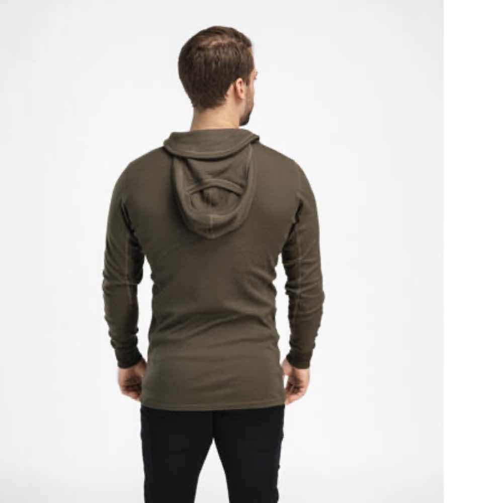Aclima Hupparit WarmWool Hoodsweater V2 Men's Treeline Outdoors